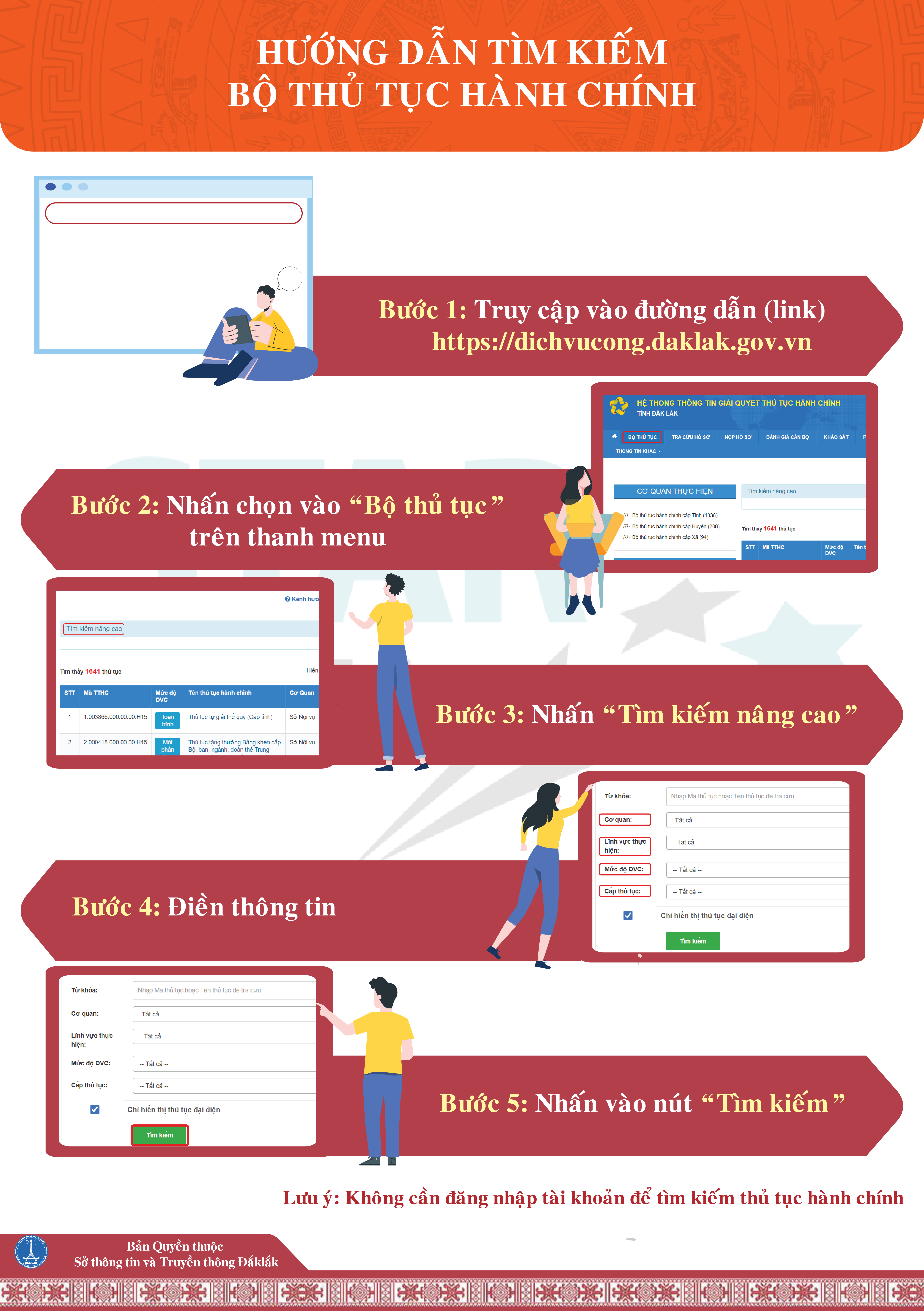 Nội dung 2 Hướng dẫn tìm kiếm bộ thủ tục hành chính